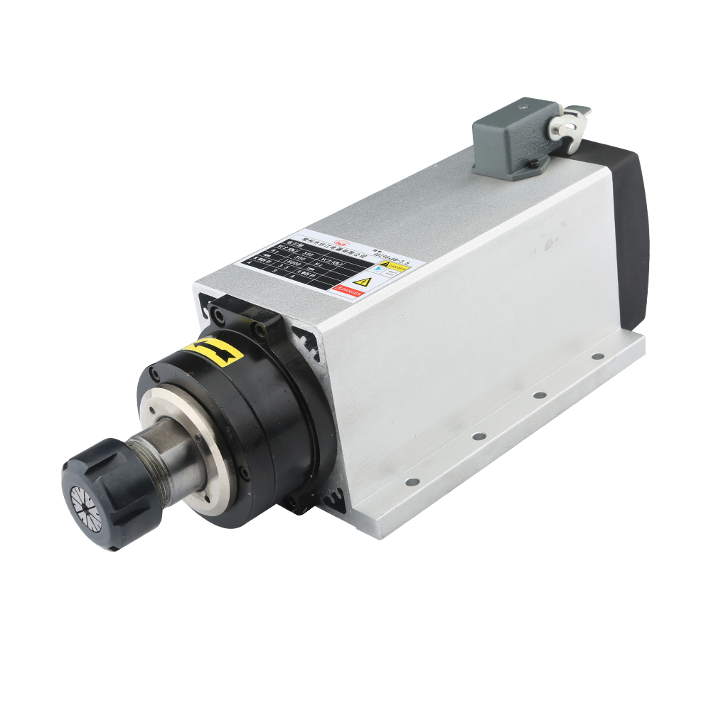 Spindle Motor - 華江 3.5kw スピンドル 空冷式 ベルトフランジ 18000rpm