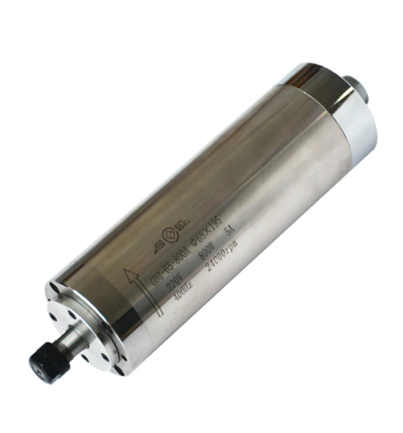 Water Cooled Spindle - CNC水冷スピンドルモーター,4ベアリング,65x 195-800w-er11-220v,高品質