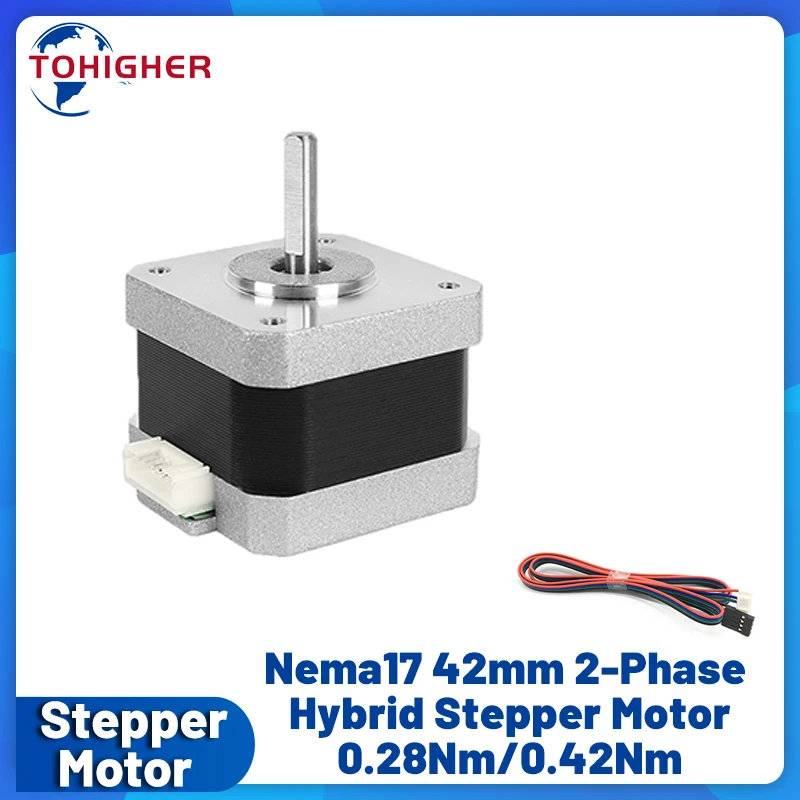 Stepper Motor Nema17 - Nema17 ステッピングモーター 42 モーター 4 リード