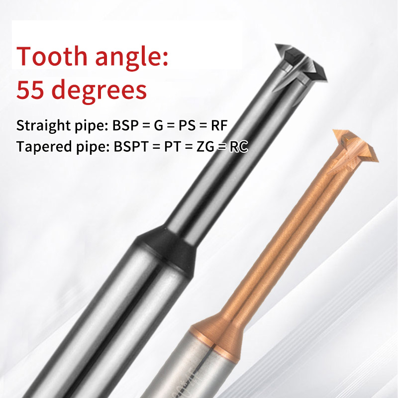 チョウマスター インチ超硬ねじ切りカッター 55度 BSPT - End Mill Set のレビューと価格