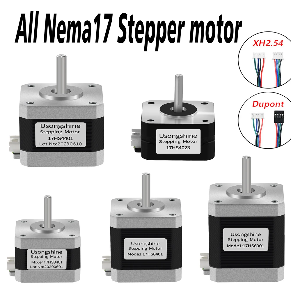 Usongshine オール Nema17 ステッピングモー - Stepper Motor Nema17 のレビューと価格