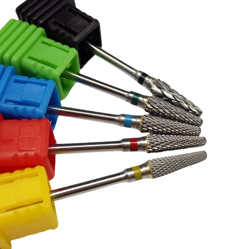 5 ピース/セットステンレス鋼ドリル極細超硬コーンドリルビッ - Carbide End Mill のレビューと価格