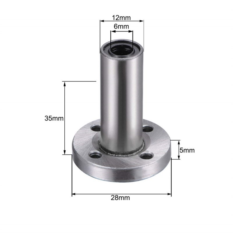 4個入り/パック Lmf8uu Lmf10uu Lmf6uu - Lm8Uu Bearing のレビューと価格