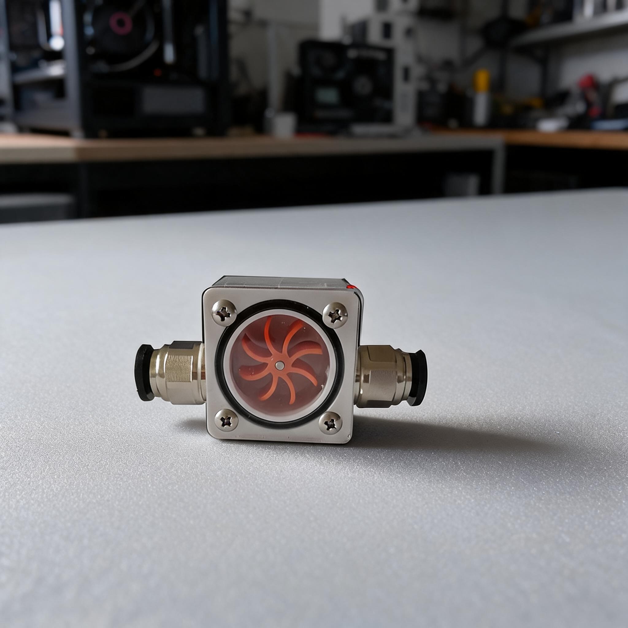 1 個の彫刻機フローメーター水冷モニタースピンドルモーター彫 - Water Cooled Spindle のレビューと価格