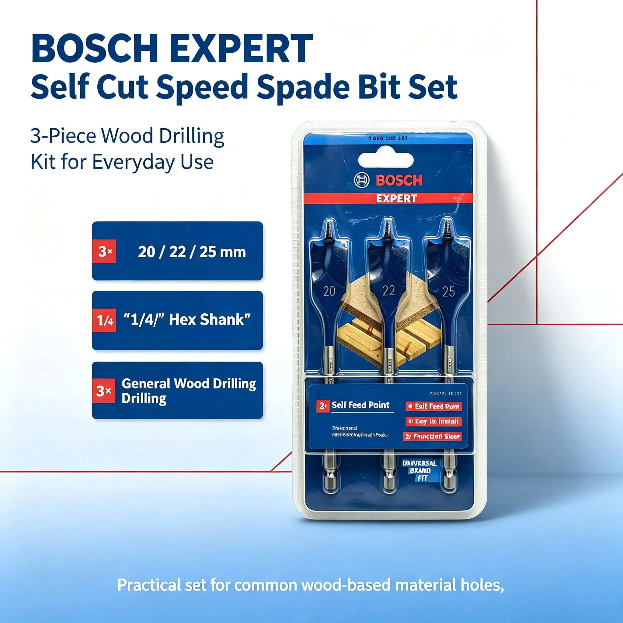 ボッシュ エキスパートシリーズ ドリルビット 152mm 長 - Drill Bit Set のレビューと価格