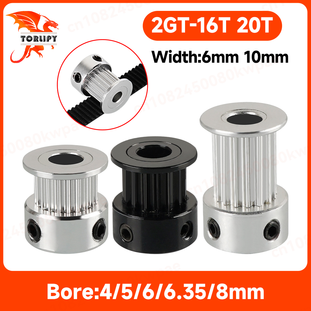 1/5/10 個 GT2 20 歯 16 歯プーリーボア 5 - Gt2 Pulley のレビューと価格